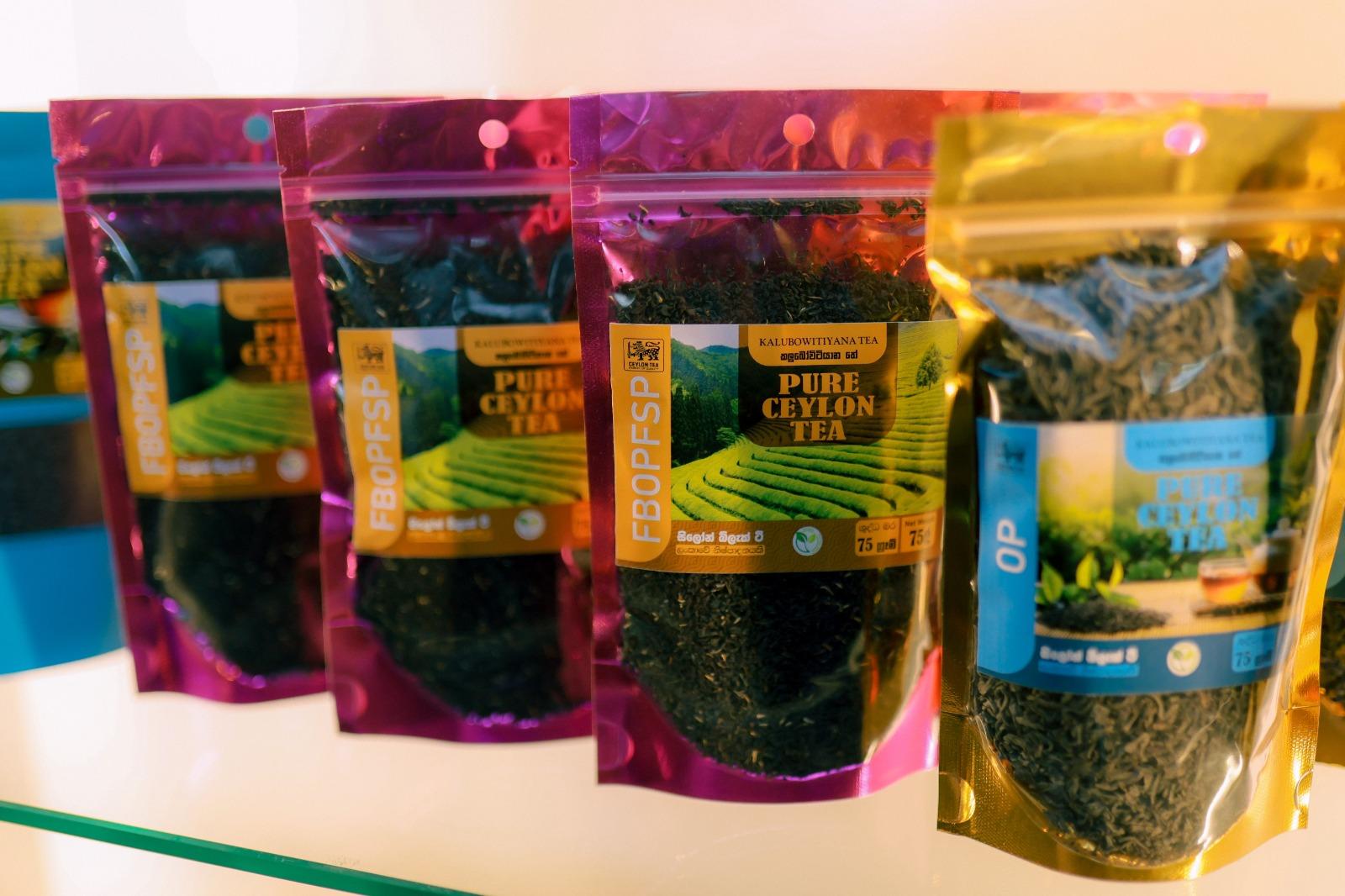 Green Roseland Coffee bags